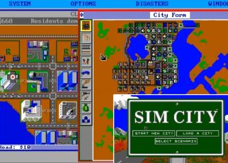 SimCity (1989 video game) PC MSDOS