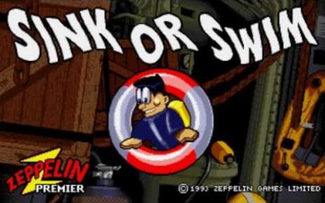 Sink or Swim (video game) PC MSDOS