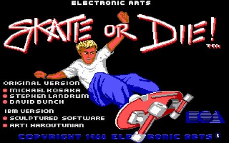 Skate or Die! PC MSDOS