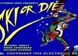 Ski or Die PC MSDOS