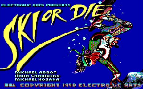 Ski or Die PC MSDOS