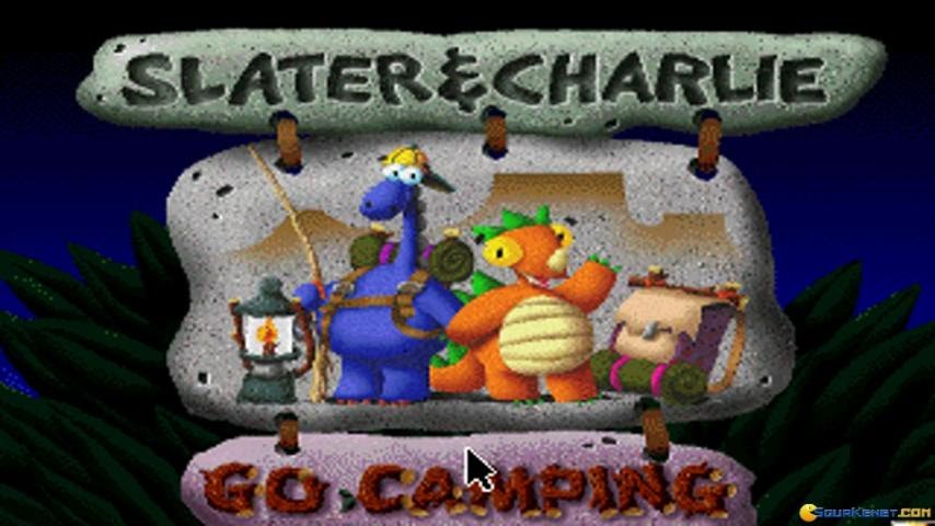 Slater & Charlie Go Camping PC MSDOS