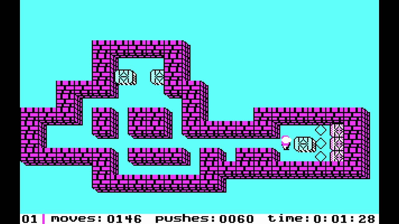 Sokoban PC MSDOS