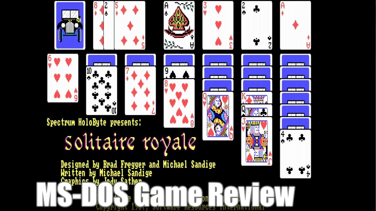 Solitaire Royale PC MSDOS