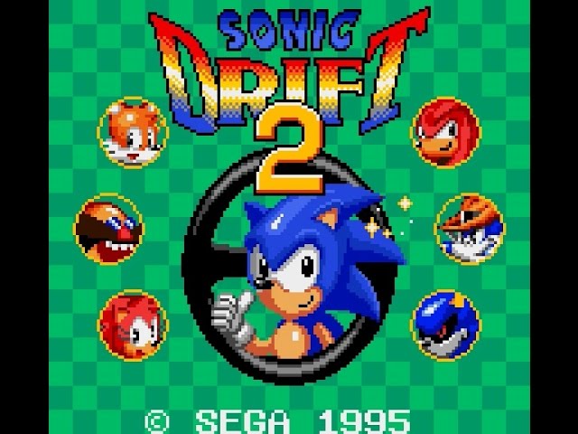 "Sonic Drift 2 GAME GEAR