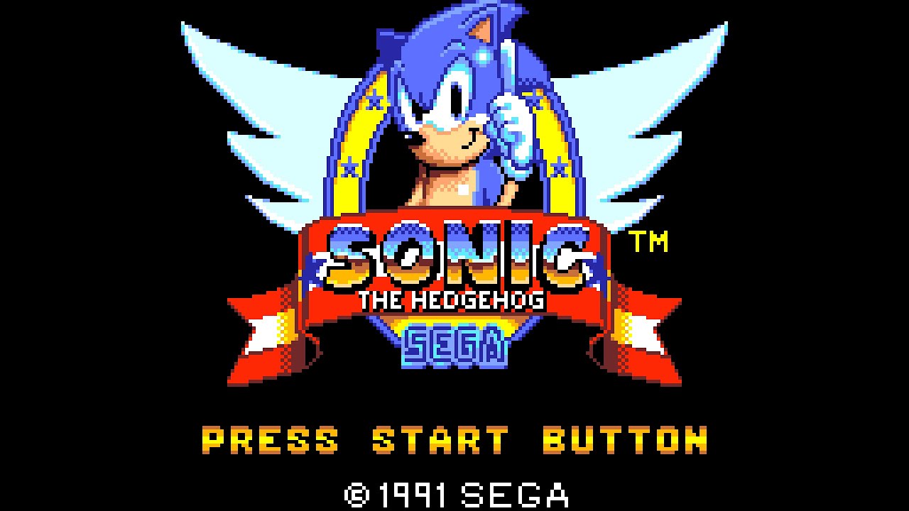 Sonic The Hedgehog GAME GEAR