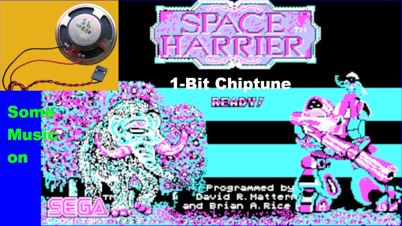 Space Harrier PC MSDOS