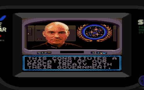 Star Trek: The Next Generation: The Advanced Holodeck Tutorial GAME GEAR