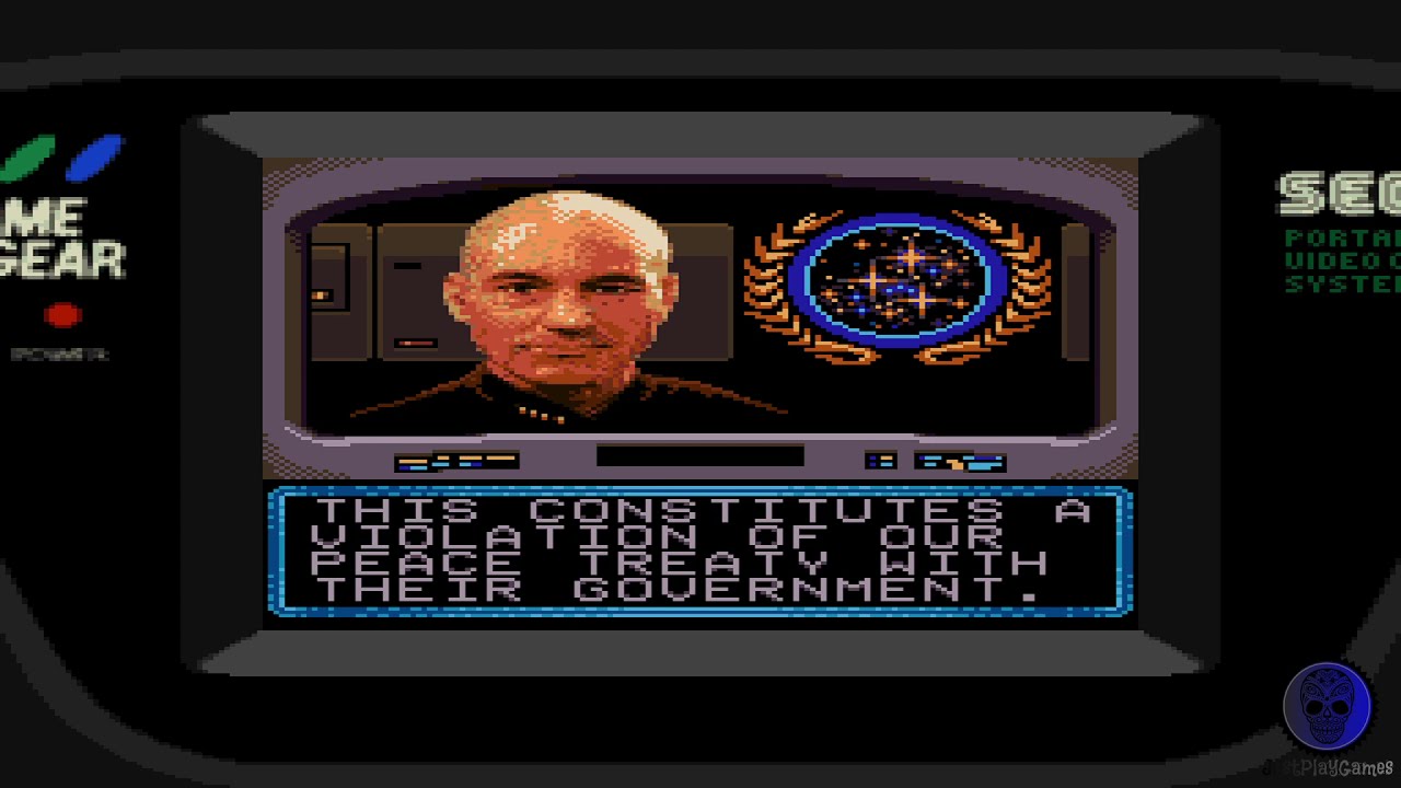 Star Trek: The Next Generation: The Advanced Holodeck Tutorial GAME GEAR