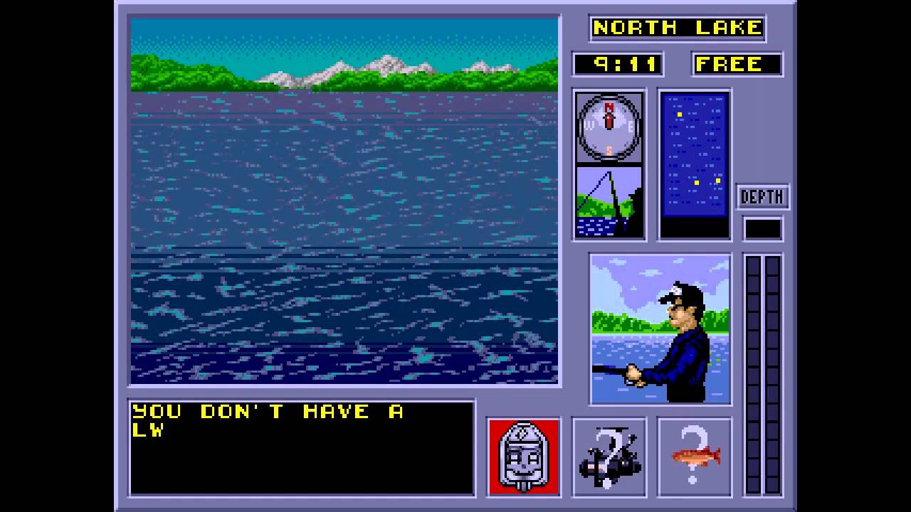 TNN Bass Tournament of Champions MEGADRIVE