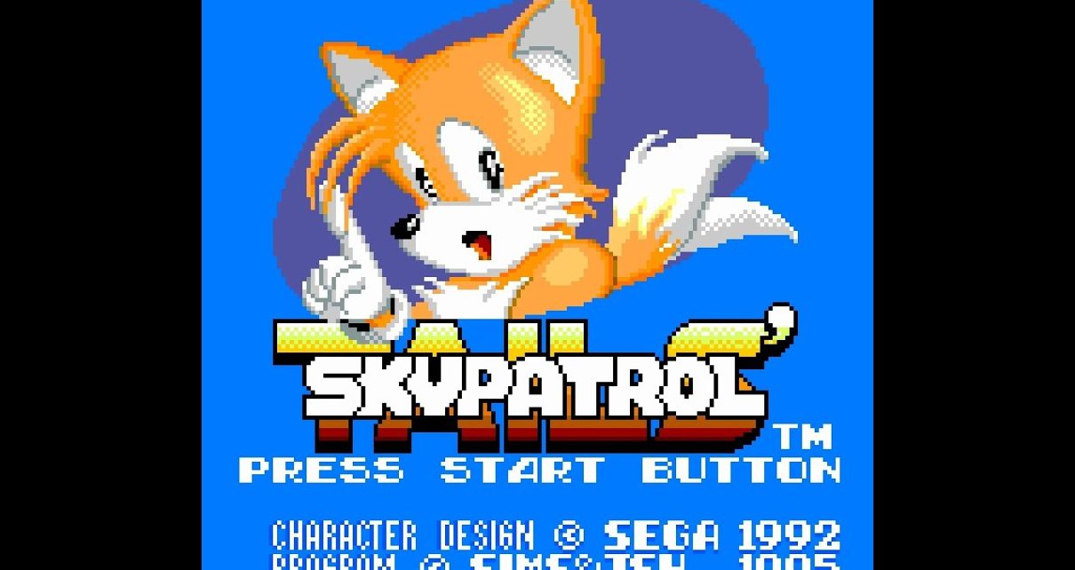 Tails' Skypatrol GAME GEAR