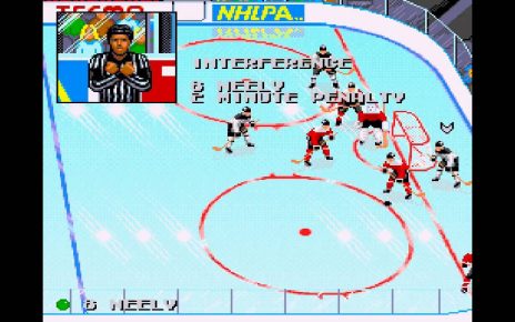 Tecmo Super Hockey MEGADRIVE