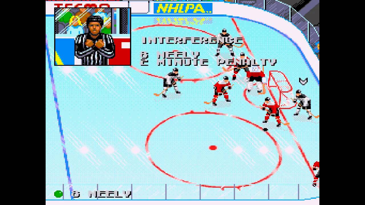 Tecmo Super Hockey MEGADRIVE