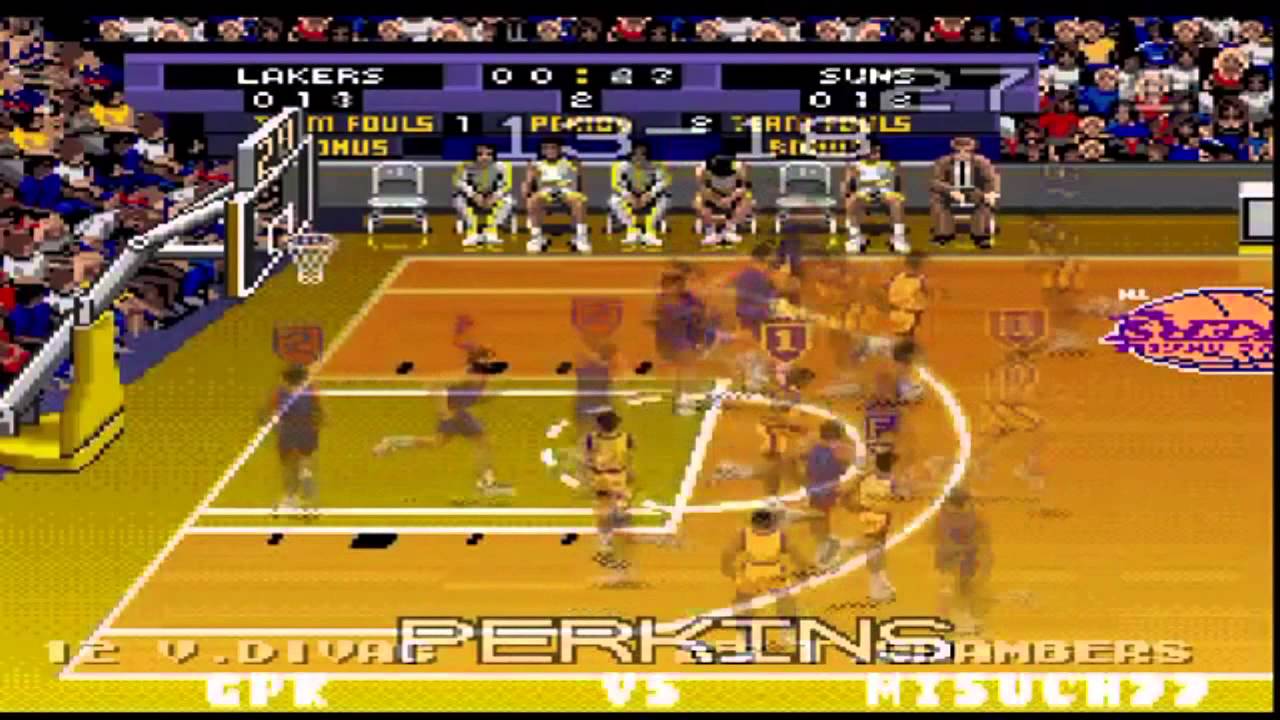 Tecmo Super NBA Basketball MEGADRIVE