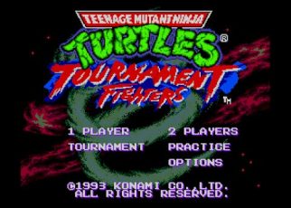 Teenage Mutant Hero Turtles: Tournament FightersPAL" MEGADRIVE