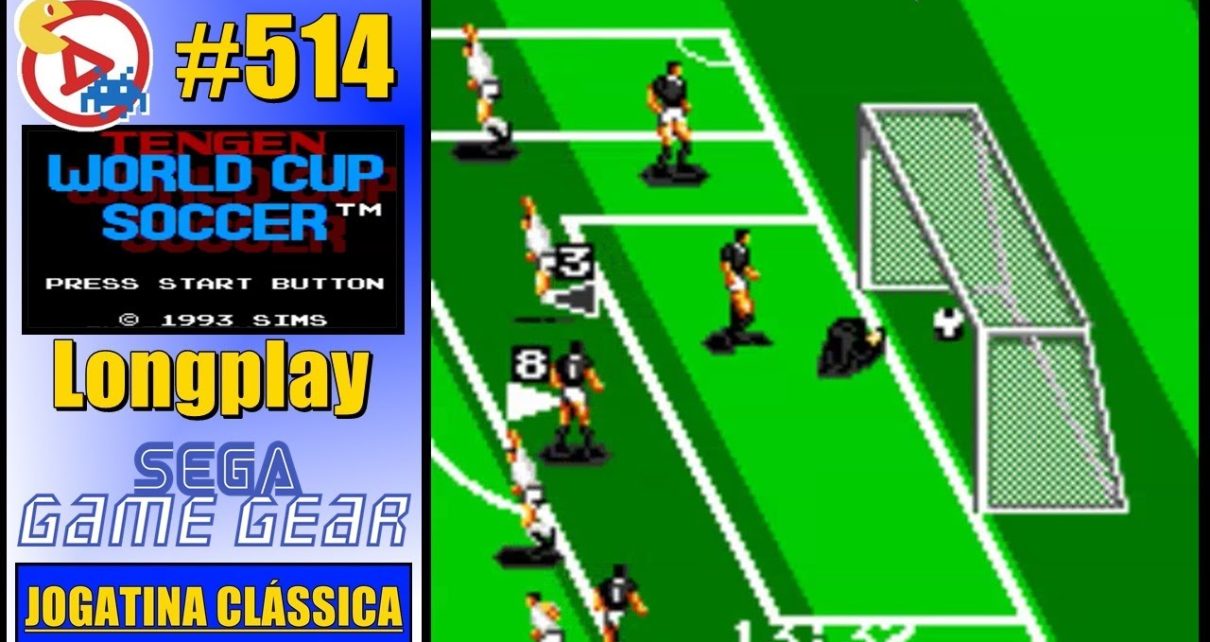 "Tengen World Cup Soccer GAME GEAR