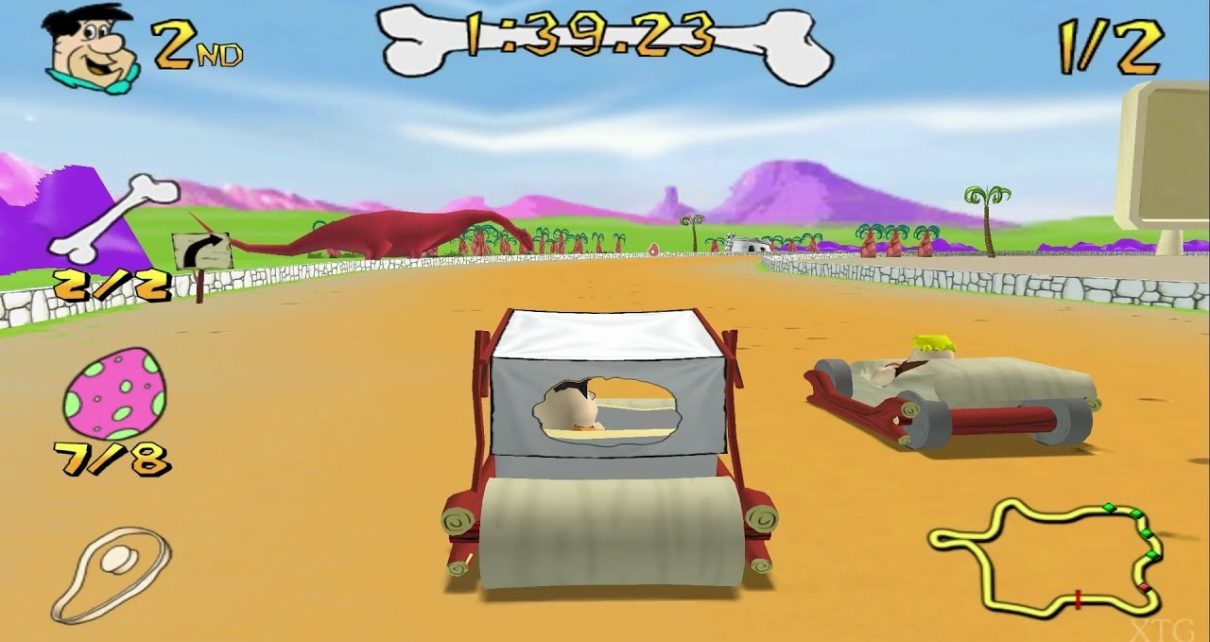 The Flintstones: Bedrock Racing PLAYSTATION 2