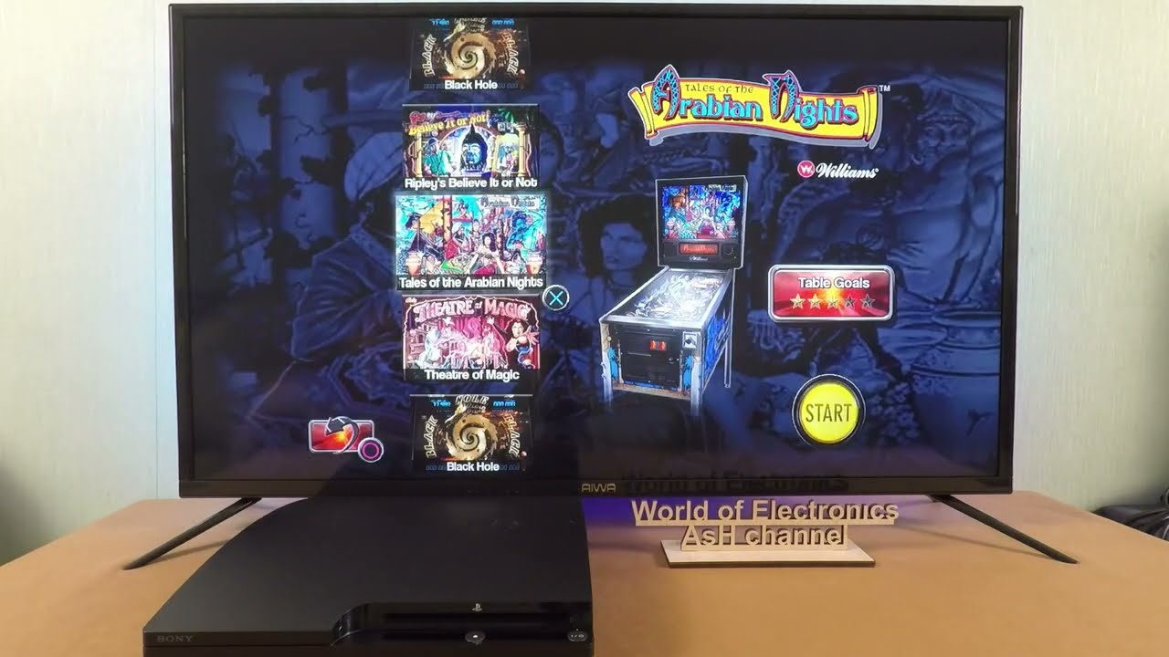 The Pinball Arcade PS3 PLAY STATION 3