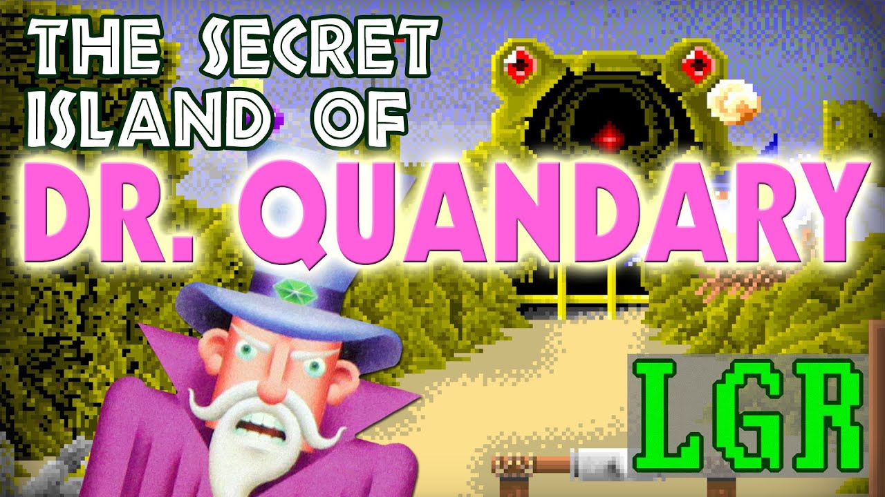 The Secret Island of Dr. Quandary PC MSDOS