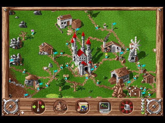 The Settlers (1993 video game) PC MSDOS