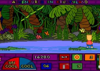 The Simpsons: Bart's House of Weirdness PC MSDOS