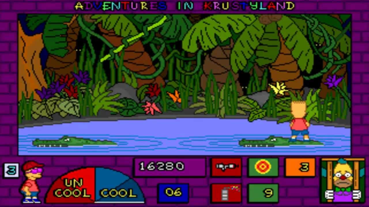The Simpsons: Bart's House of Weirdness PC MSDOS