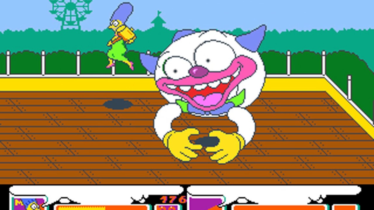 The Simpsons (video game) PC MSDOS