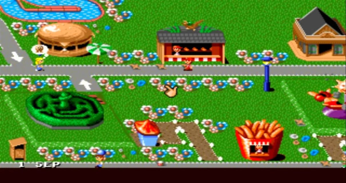 Theme Park MEGADRIVE