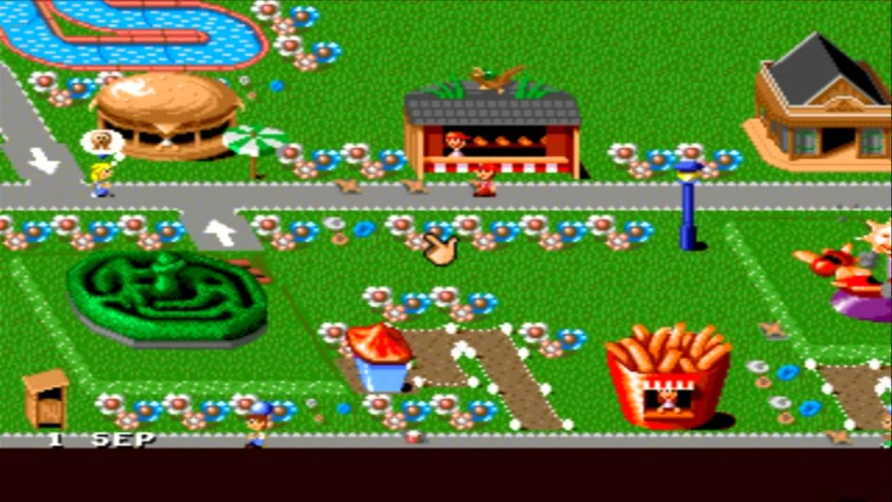 Theme Park MEGADRIVE