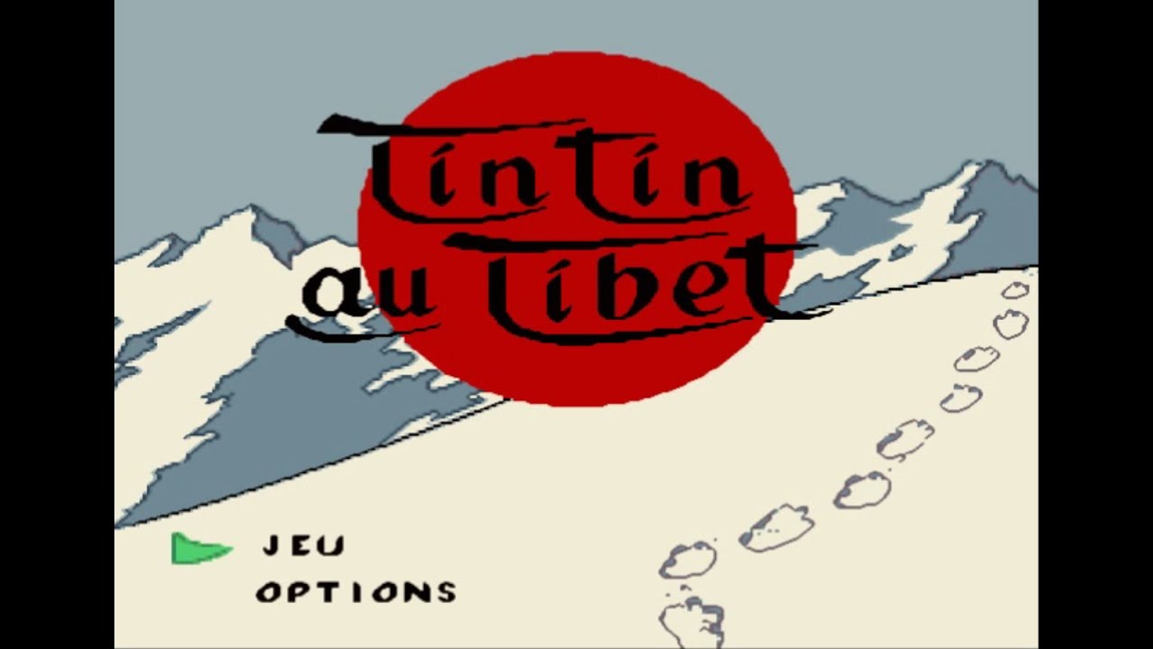 Tintin in Tibet MEGADRIVE