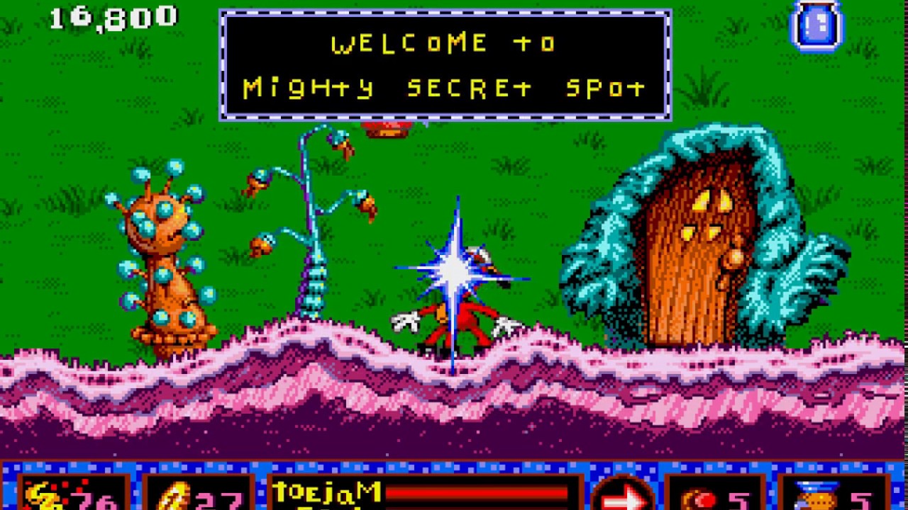 ToeJam & Earl in Panic on Funkotron MEGADRIVE
