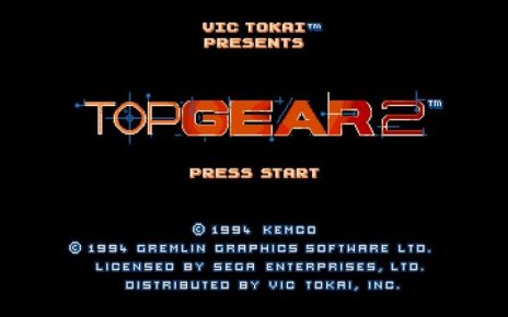 Top Gear 2 MEGADRIVE