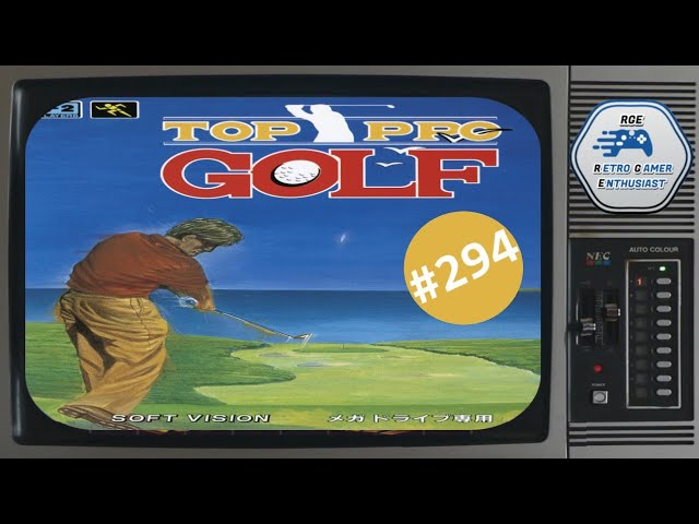 Top Pro Golf MEGADRIVE