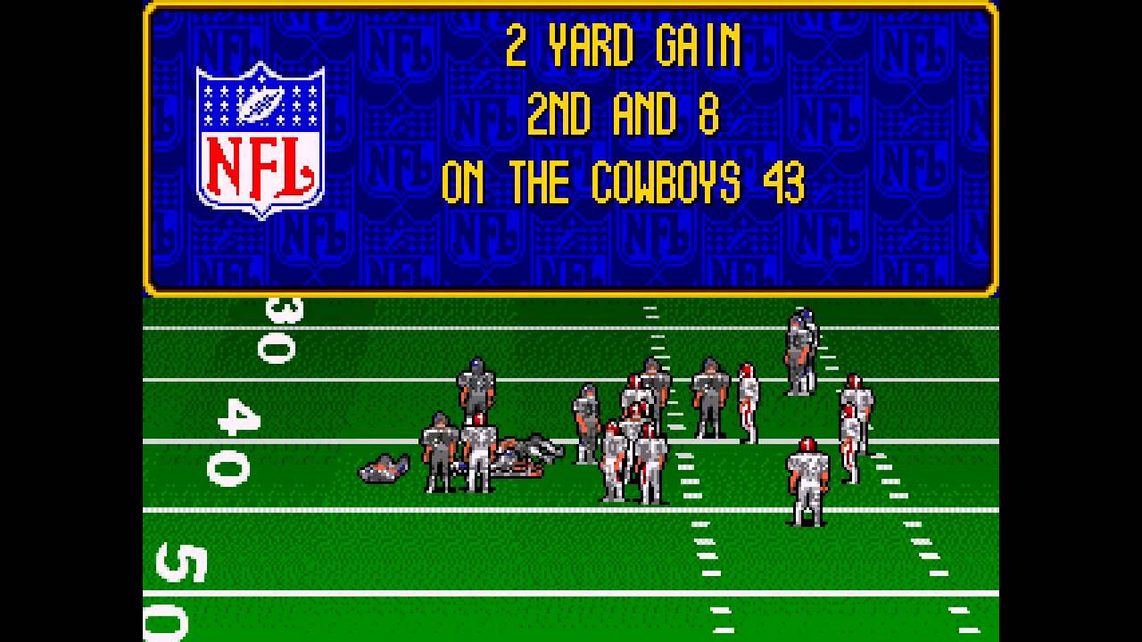 Troy Aikman NFL Football MEGADRIVE