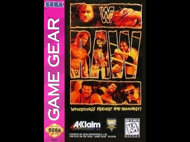 WWF RAW GAME GEAR