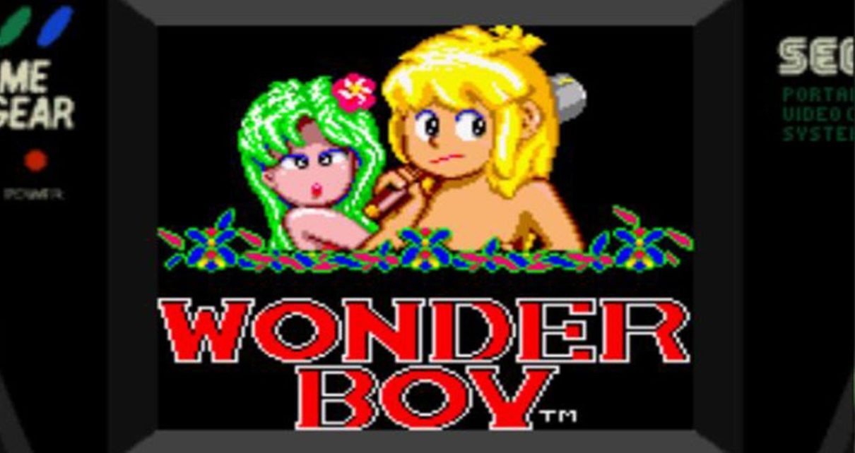 "Wonder Boy GAME GEAR