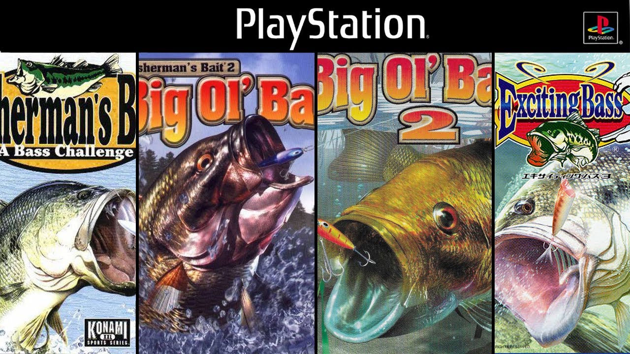 •Exciting Bass 2JP" PLAY STATION 1 PS1