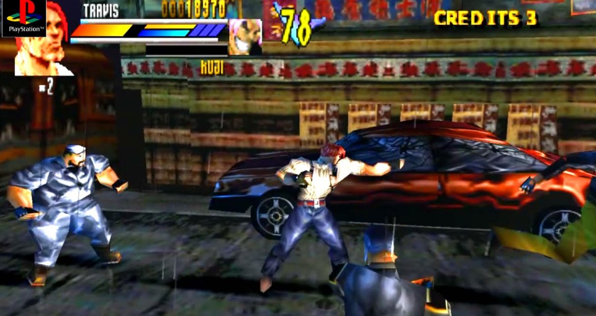 •Gekido: Urban FightersPAL" PLAY STATION 1 PS1