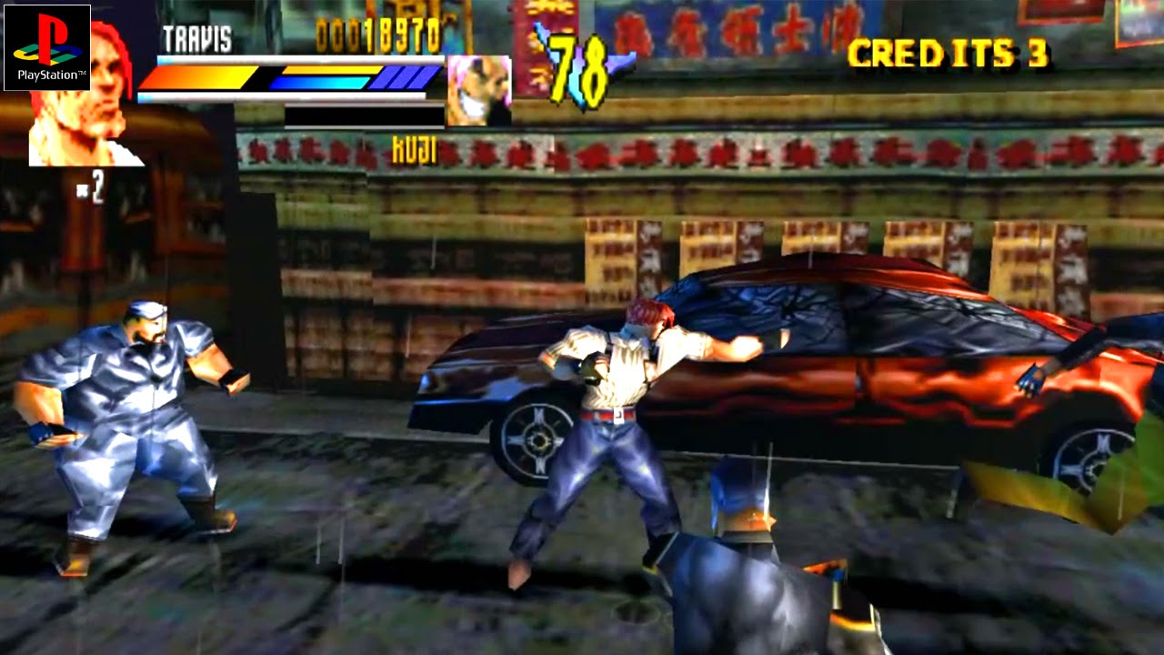•Gekido: Urban FightersPAL" PLAY STATION 1 PS1