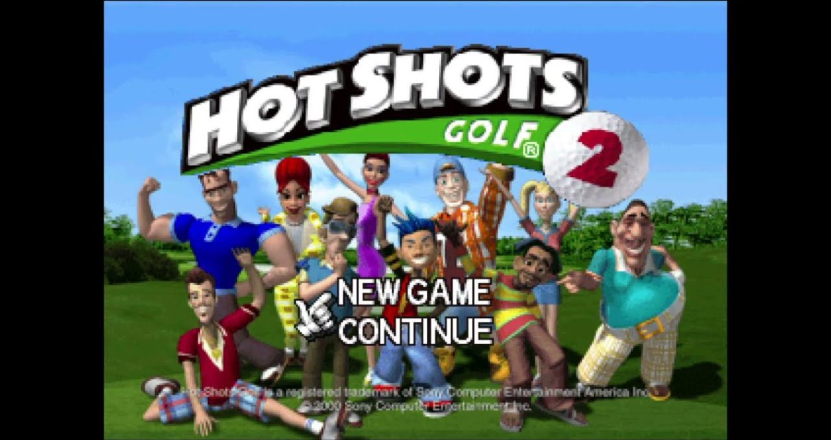 •Hot Shots Golf 2NA" PLAY STATION 1 PS1