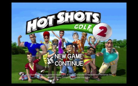 •Hot Shots Golf 2NA" PLAY STATION 1 PS1