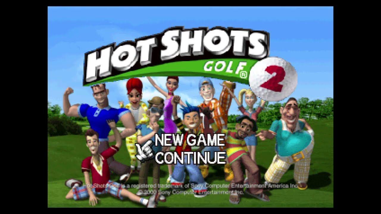 •Hot Shots Golf 2NA" PLAY STATION 1 PS1