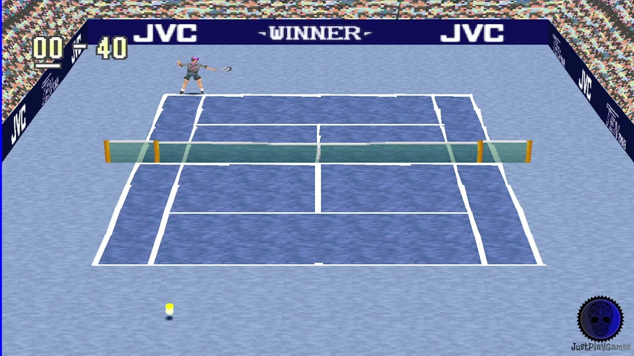 •Hyper Tennis: Final MatchPAL" PLAY STATION 1 PS1