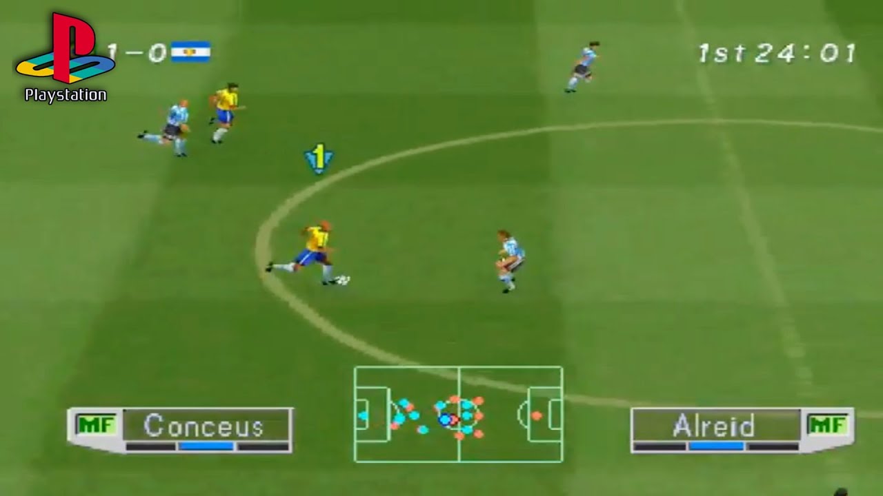 •International Superstar Soccer ProEU PLAY STATION 1 PS1