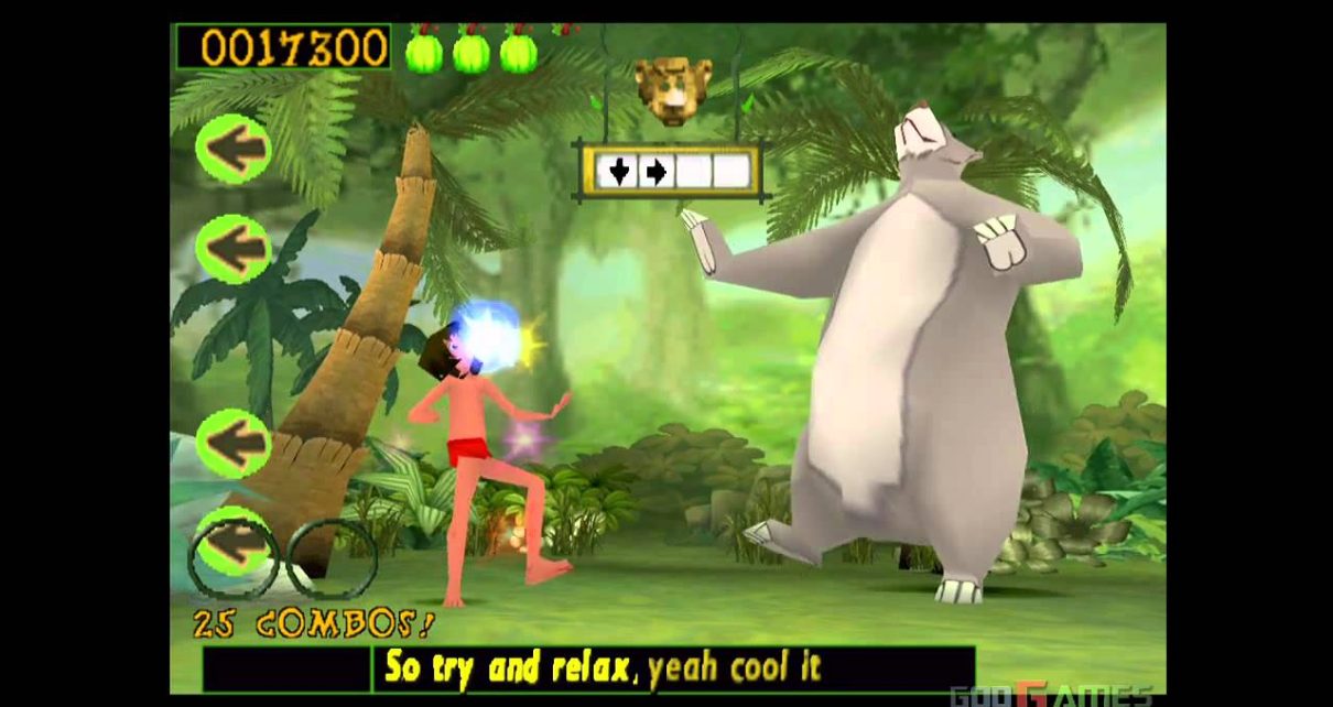 •Walt Disney's The Jungle Book: Rhythm N'GrooveNA" PLAY STATION 1 PS1