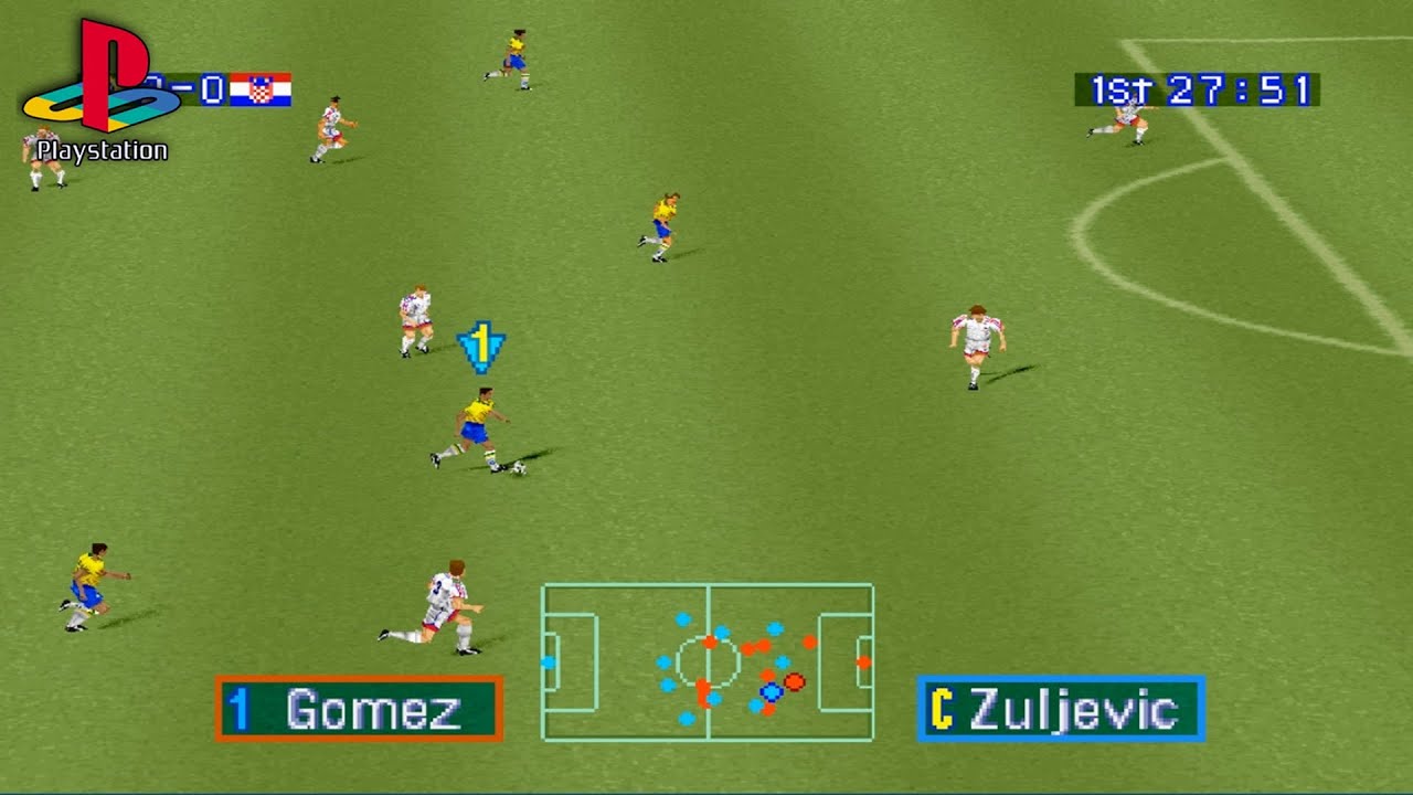 •World Soccer Winning Eleven '97JP" PLAY STATION 1 PS1