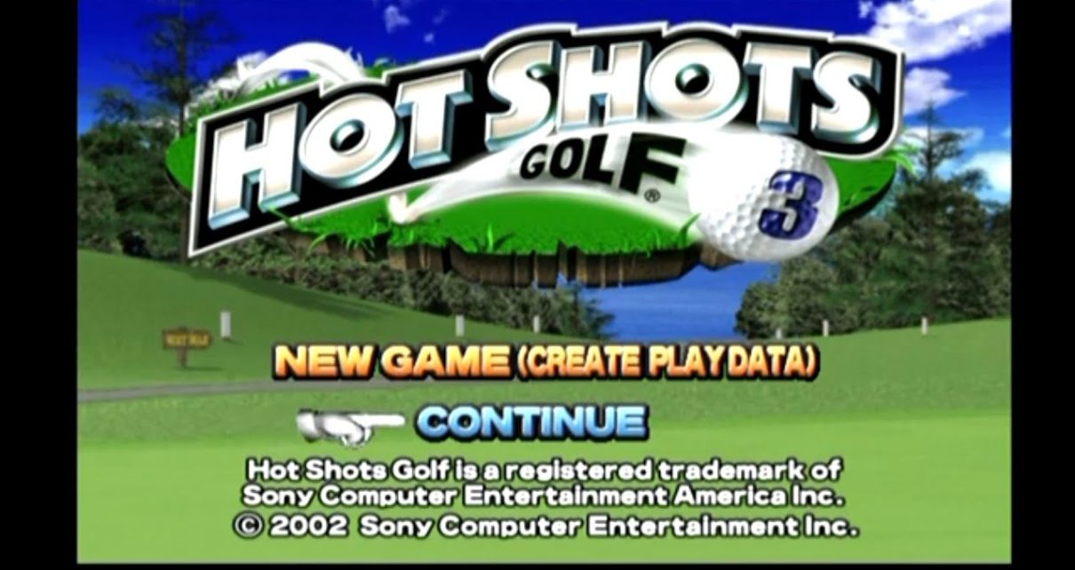 "Hot Shots Golf 3 PLAYSTATION 2