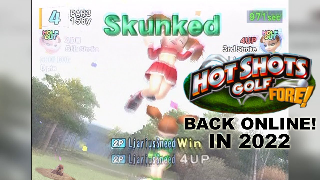 "Hot Shots Golf Online PLAYSTATION 2