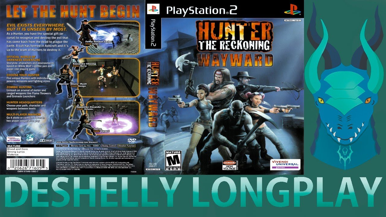 Hunter: The Reckoning: Wayward PLAYSTATION 2