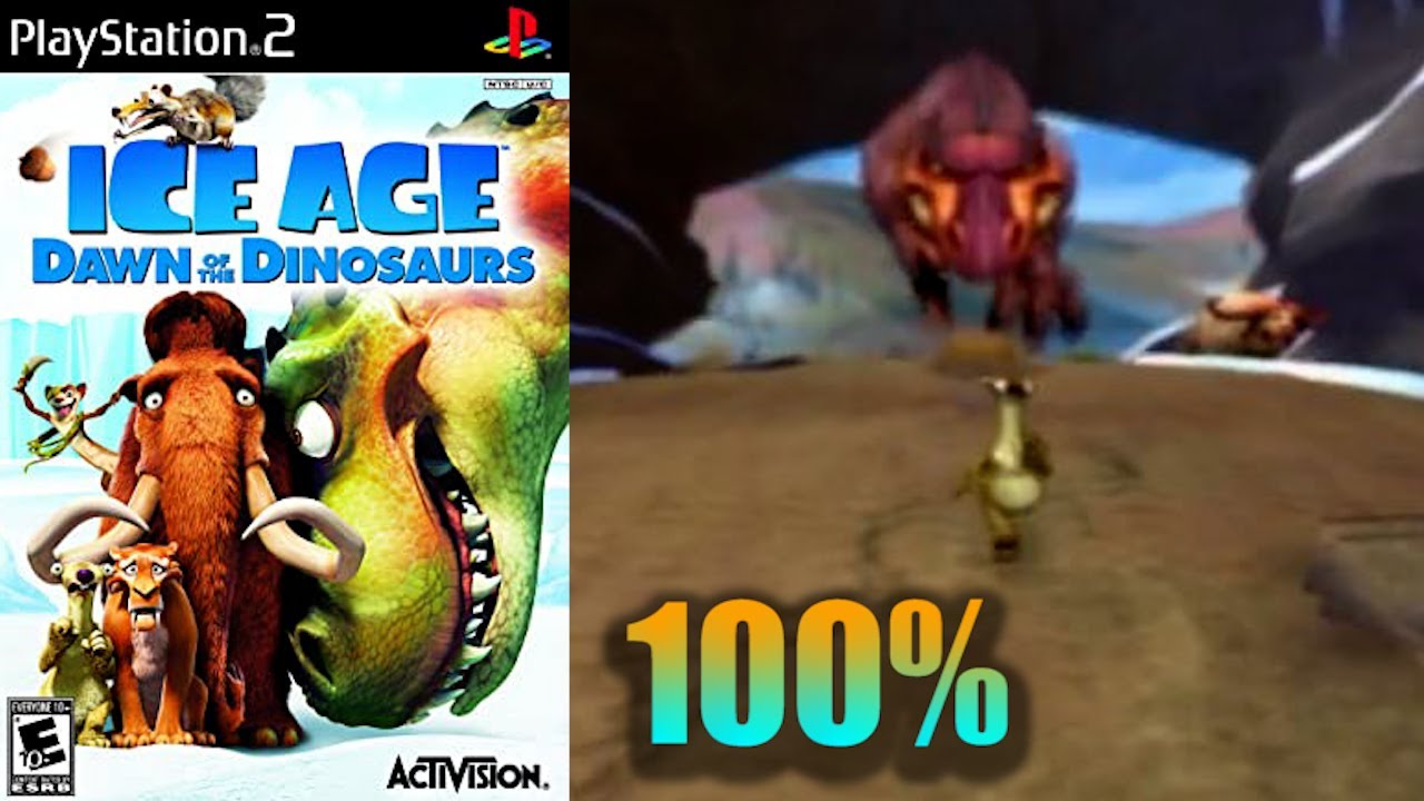 "Ice Age: Dawn of the Dinosaurs PLAYSTATION 2